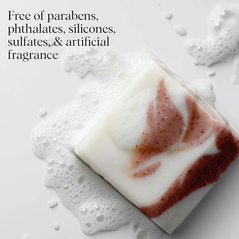 Kitsch Shea Butter Exfoliating Body Wash Bar Soap – Super Hydrating with Plant-Based Exfoliating Body Scrub – Moisturizing Skin Care – Paraben, Silicone & Sulfate-Free, Vegan – Made in USA, 4 oz - Image 6