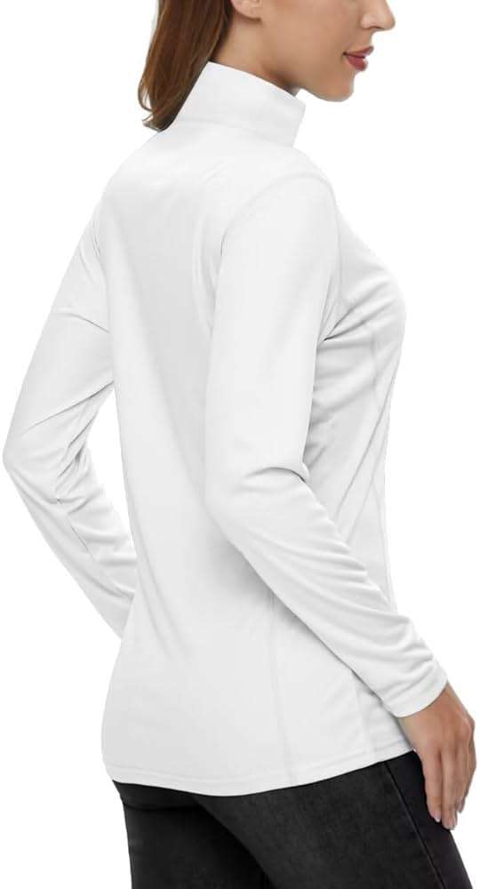 Boladeci Women's UPF 50+ Sun Shirts 1/4 Zip Lightweight Long Sleeve Summer Tops UV Protection Quick Dry Golf Shirts - Image 6