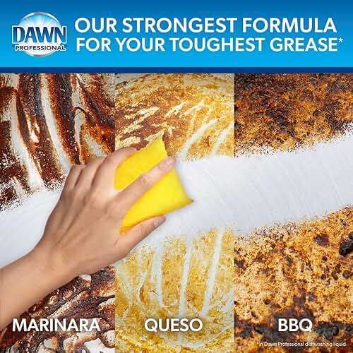 Dawn PRO Heavy Duty Manual Pot and Pan Detergent, Dish Soap Liquid for Dishwashing by Hand, Bulk Concentrate for Commercial Use, 1 gal (Case of 4) - Image 3