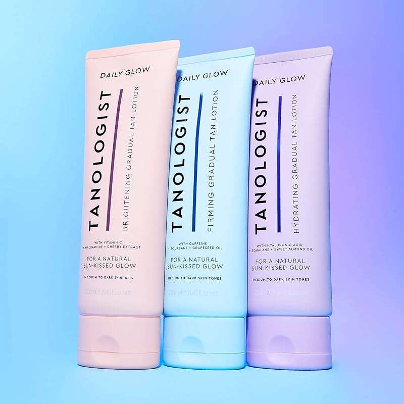 Tanologist Brightening Daily Glow Body Lotion, Light/Medium, Gradual Tanning Lotion, No Fake Tan Smell, Streak-Free & Natural-Looking Self Tanner, Vegan, 8.45 fl. oz/250 ml Tube - Image 5