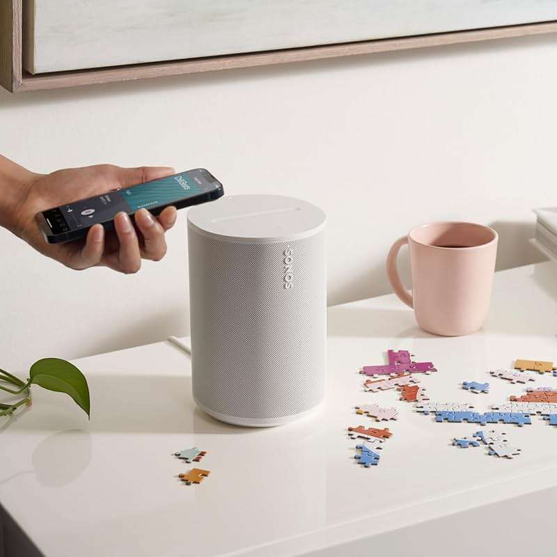 Sonos Era 100 - White - Wireless, Alexa Enabled Smart Speaker - Image 7