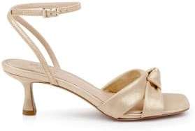 Jewel Badgley Mischka Valerie Open Toe Kitten Heels - Image 4