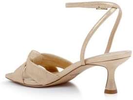Jewel Badgley Mischka Valerie Open Toe Kitten Heels - Image 5