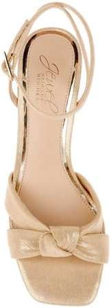 Jewel Badgley Mischka Valerie Open Toe Kitten Heels - Image 7