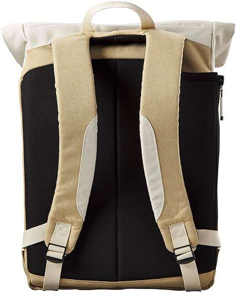 WILSON Lifestyle Foldover Tennis Backpack - Khaki, Holds up to 2 Rackets - Image 3