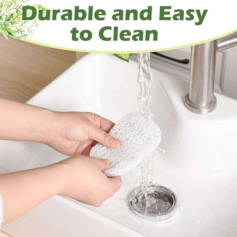 Jephen 4pcs Soap Lifting Pads for Soap Dish,Bars soap Holder for Shower Kitchen Bathroom Travel Hotel Cleaning Supplies - Image 6