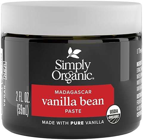 Simply Organic Vanilla Bean Paste, Organic, 2 Fluid Ounce - Image 1