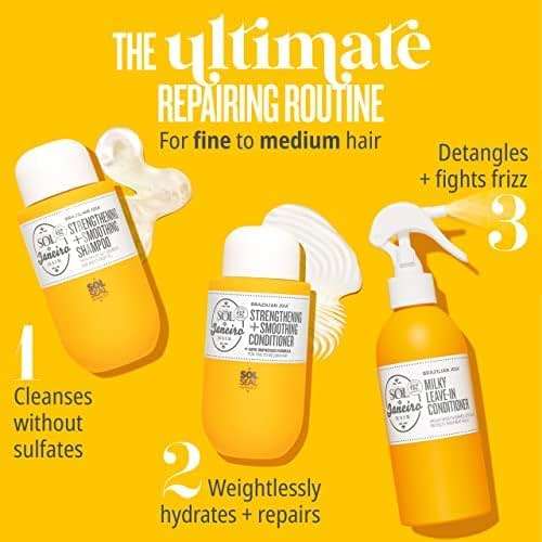 Sol de Janeiro Brazilian Joia Damage Repairing Shampoo | Strengthening + Smoothing Shampoo - Image 2