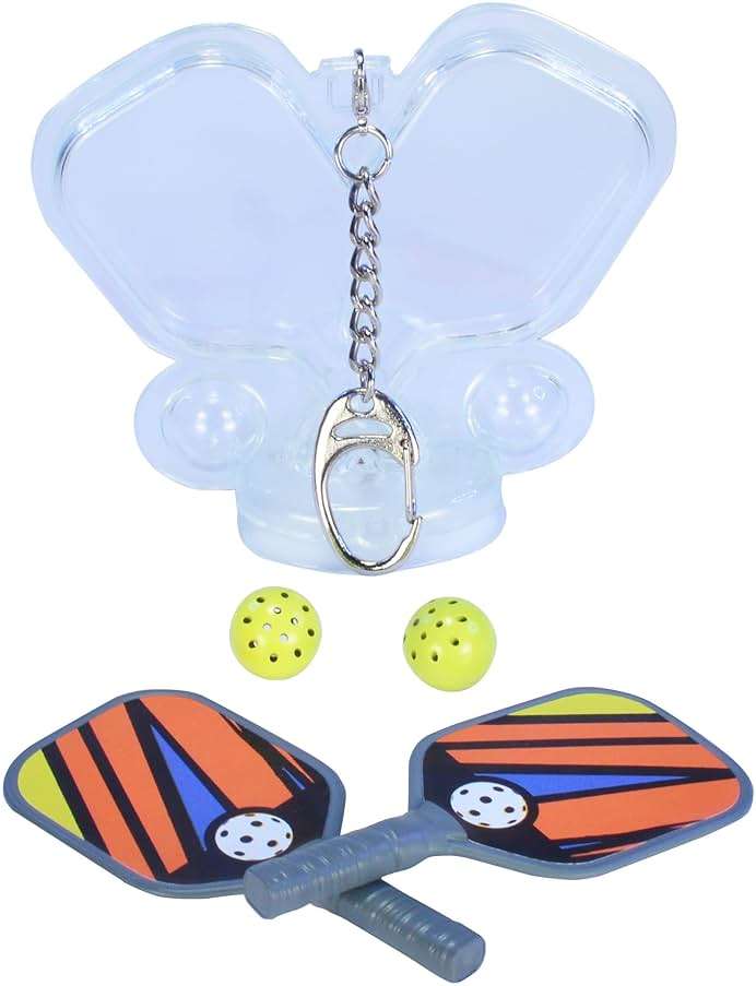 World's Smallest Pickleball Paddles & Balls - Image 3
