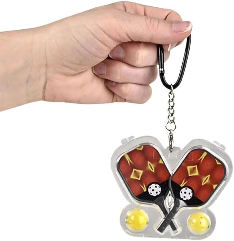 World's Smallest Pickleball Paddles & Balls - Image 4