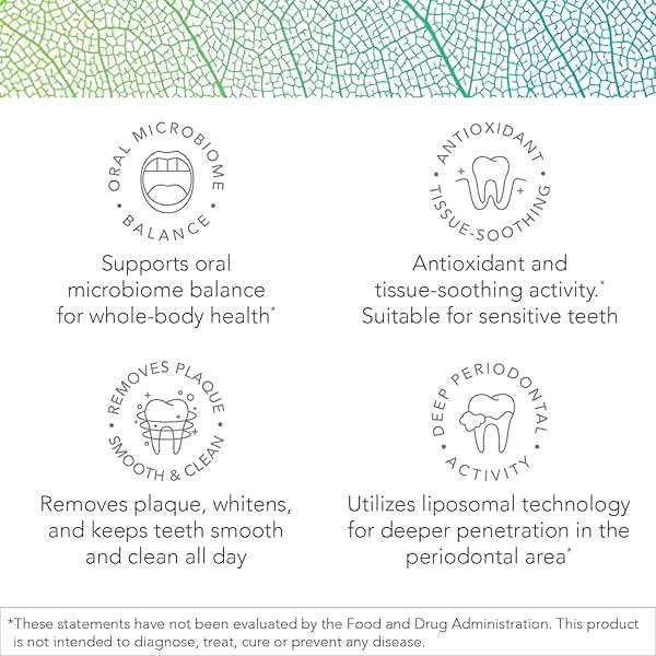 Biocidin Dentalcidin Oral Care System - Fluoride Free Toothpaste & Oral Rinse - 100% Plant-Based - Professional Strength Mouth Wash & Toothpaste for Adults (2 Piece Set) - Image 3