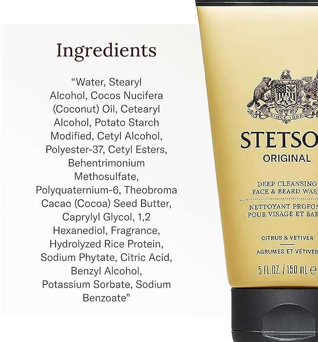 SCENT BEAUTY STETSON Personal Care Face & Beard Moisturizer Facial Moisturizer for Men - Cream for Face & Beard - 5 oz - 3 Pack - Original Fragrance - Image 5