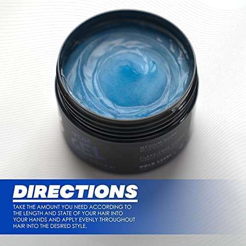 L3 Level 3 Cream Gel and Sample Powder - Provides Volume and Medium Hold - With Vitamins to Nourish and Protect Hair Level Three Mens Hair Styling Cream - Image 7