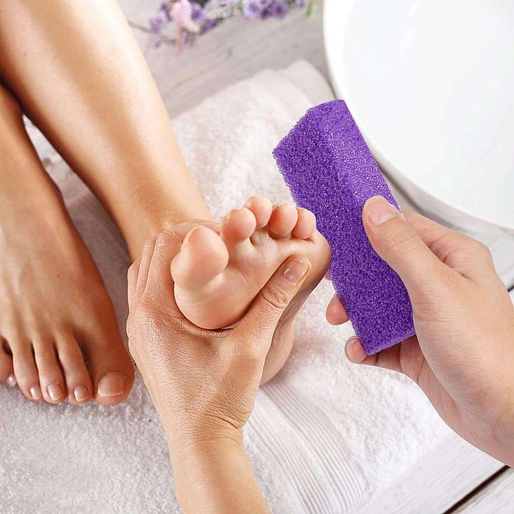 BPrettier Foot Pumice Stone Pumice Stone for Feet Foot Scrubber Sponge Callus Remover Dead Skin,Pedicure Supplies Nail Salon Home Use 40 PCS - Image 7