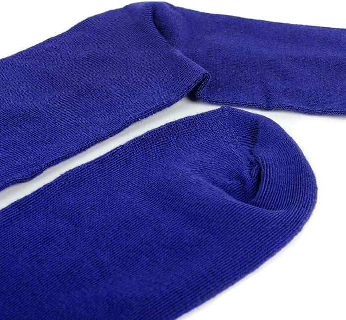 Feraricci Solid Color Casual Dress Socks for Men - Colorful & Comfortable Crew Socks - Image 5