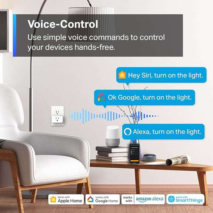 TP-Link Tapo Matter Supported Smart Plug Mini, Compact Design, 15A/1800W Max, Super Easy Setup, Works with Apple Home, Alexa & Google Home, UL Certified, 2.4G Wi-Fi Only, White, Tapo P125M(3-Pack) - Image 7