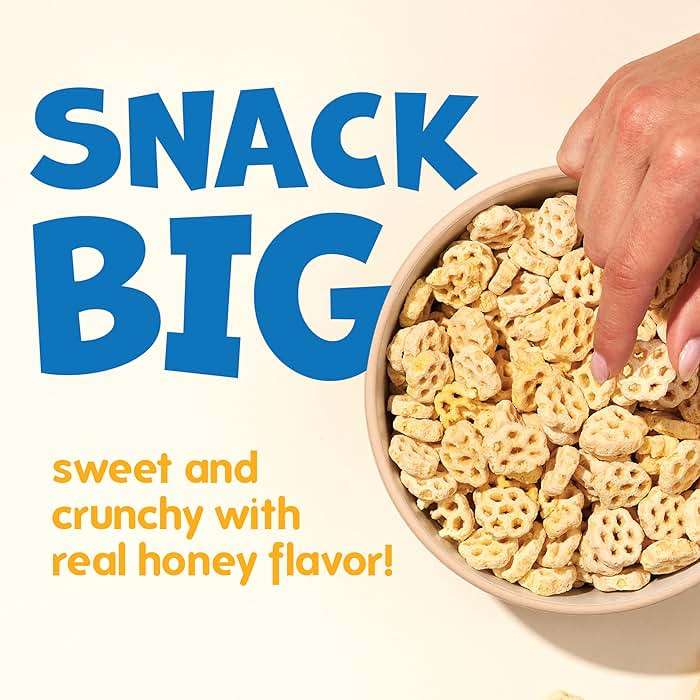 Honeycomb® Honey Flavored Sweetened Corn and Oat Breakfast Cereal, 19 oz Box - Image 5