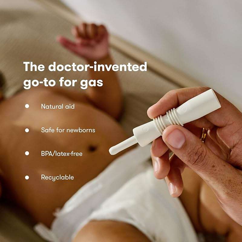 Frida Baby Fart Freeing Essentials | Includes Windi and Gassy Belly Rub for Safe, Natural, and Instant Gas Relief for Infants and Babies - Image 3