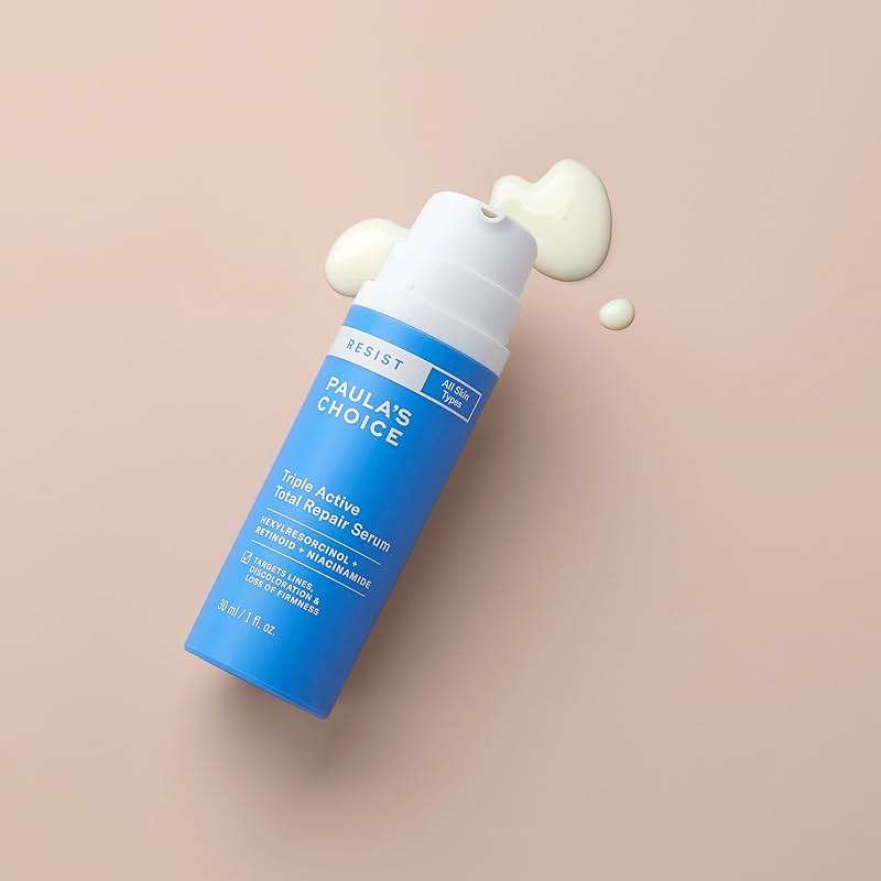 Paula’s Choice RESIST Triple Active Total Repair Serum, 3-in-1 Serum for Wrinkles, Dark Spots & Loss of Firmness with Niacinamide & Retinoid, Fragrance-Free, 1 Fl Oz - Image 6