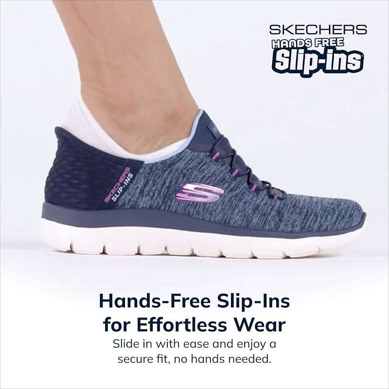 Skechers Women's Skechers Women's Summits Dazzling Haze Hands Free Slip-ins Sneaker - Image 2