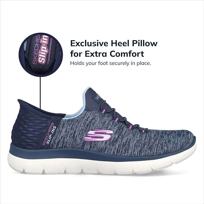 Skechers Women's Skechers Women's Summits Dazzling Haze Hands Free Slip-ins Sneaker - Image 5
