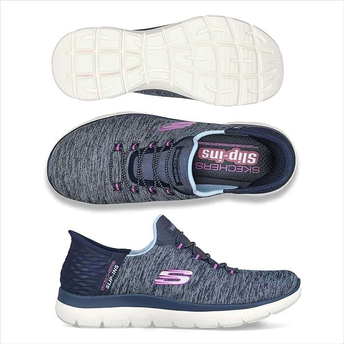 Skechers Women's Skechers Women's Summits Dazzling Haze Hands Free Slip-ins Sneaker - Image 7