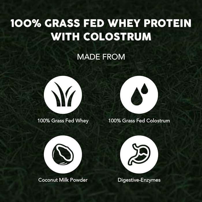 Paleovalley 100% Grassfed Whey Protein Powder with Colostrum, 30 Serving - Vanilla, 13g Protein, Muscle Building, Immune Support, Gut Health - Image 5