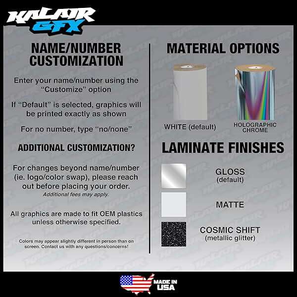 Kalair GFX Graphics Kit for Yamaha YZ125 / YZ250 (2002-2014) CYBERWARE Series Magenta 9 Mil - Easy Go - Dirt Pit Bike Motorcycle Sticker, Dirtbike Racing Decal Motocross Accessories no-Plastics - Image 2