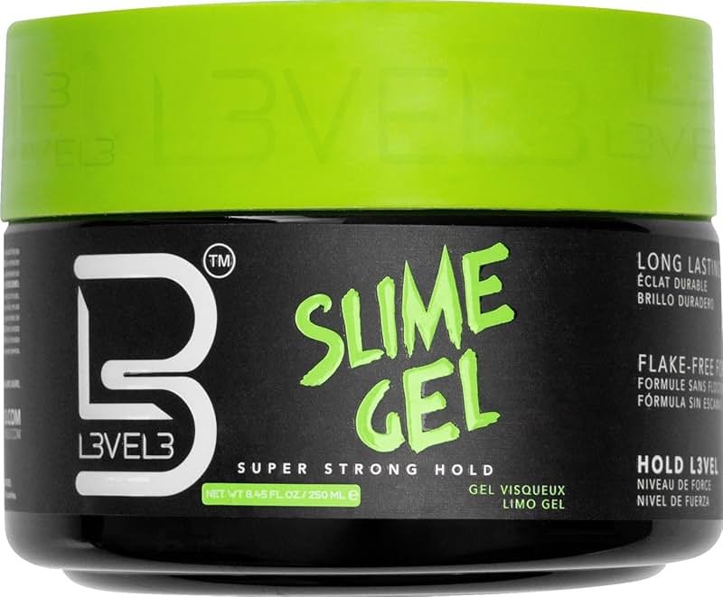 L3 - Level 3 Slime Gel - Firm Hold Hair Styling Gel - Product Image