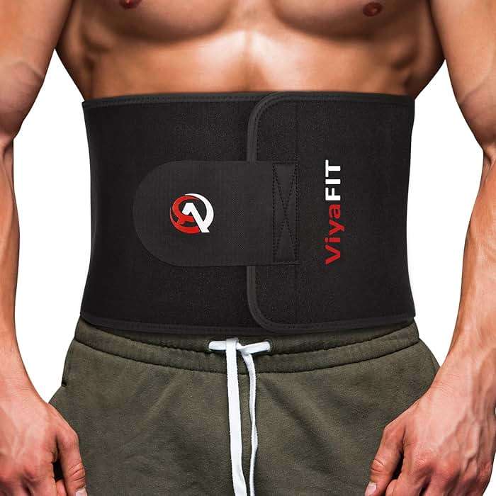Viyafit Waist Trimmer Belt, Premium Waist Trainer for Women & Men - Image 1