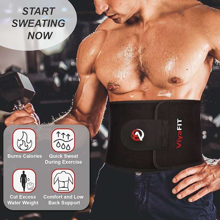 Viyafit Waist Trimmer Belt, Premium Waist Trainer for Women & Men - Image 2