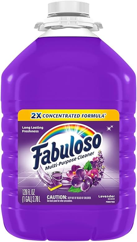 Fabuloso Multi-Purpose Cleaner 2x Concentrated, Lavender - 128 fl oz - Product Image