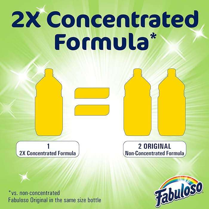 Fabuloso Multi-Purpose Cleaner 2x Concentrated, Lavender - 128 fl oz - Image 6