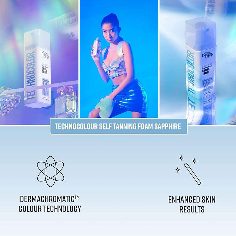 Bondi Sands Technocolor 1 Hour Express Self Tanning Foam, Innovative Formula, Hydrates for Natural Enhanced Skin Results, Available in 4 Shades - Image 3