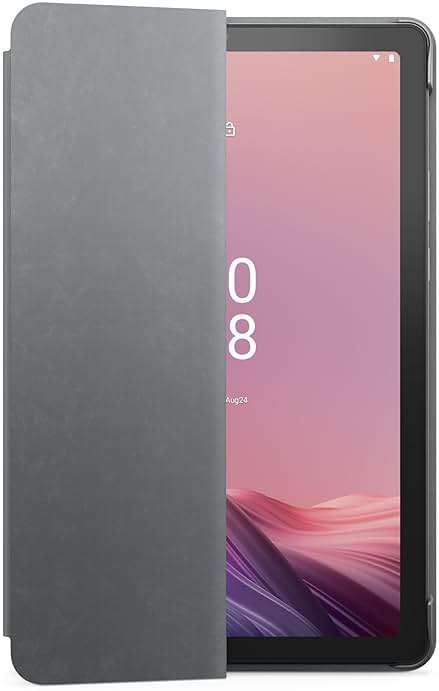 Lenovo Tab M9-2023 - Tablet - Long Battery Life - 9" HD - Front 2MP & Rear 8MP Camera - 3GB Memory - 32GB Storage - Android 12 or Later - Folio Case Included,Gray - Image 14