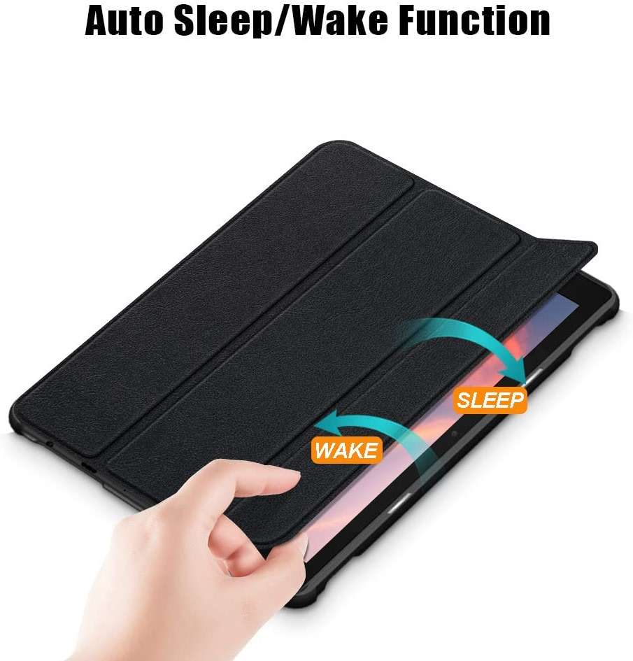 Amazon Fire HD 8 Tablet Case,Tablet Case Fits Amazon Kindle Fire HD 8 & 8 Plus Tablet (8”12th/10th Generation, 2024/2022/2020 Release) Trifold Stand Cover with Backshell with Auto Wake/Sleep. - Image 5