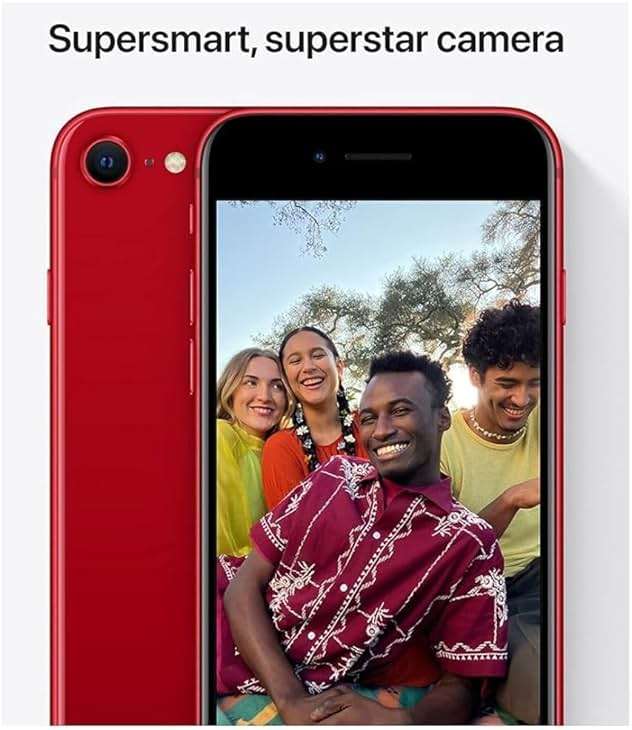 Apple iPhone SE 3rd Gen, 64GB, RED - Unlocked (Renewed Premium) - Image 5