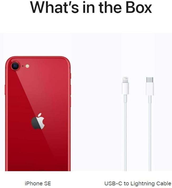 Apple iPhone SE 3rd Gen, 64GB, RED - Unlocked (Renewed Premium) - Image 6