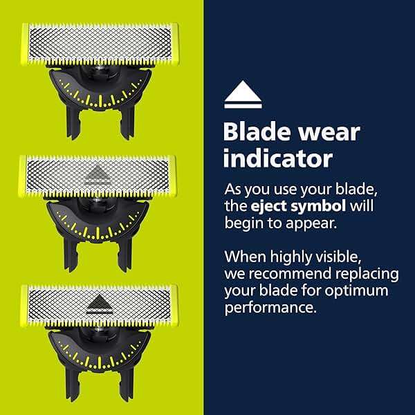 Philips Norelco OneBlade 360 Hybrid Blade for Face + Body, Electric Beard Trimmer, Shaver and Groomer, with 360 Blade Technology, 5in1 Adjustable Comb, 1x Body Kit, Model QP2834/70, Black/Lime Green - Image 6