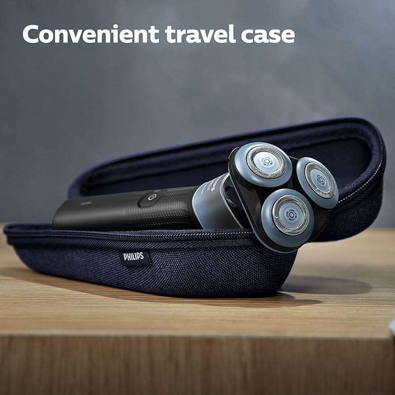 Philips Norelco Shaver 5000X, Rechargeable Wet & Dry Shaver with Precision Trimmer and Storage Pouch, X5006/85 - Image 11