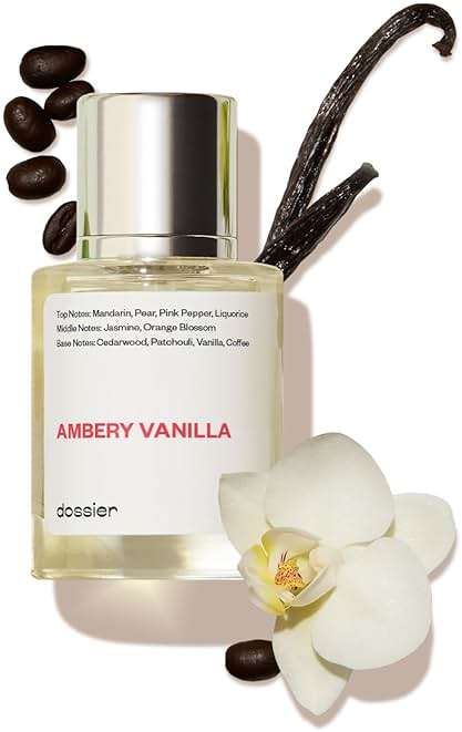 Dossier - Ambery Vanilla - Inspired by Black Opium - Eau de Parfum - Vanilla Perfume - Long-Lasting Fragrance - Feminine - 1.7 fl oz (50ml) - Image 1
