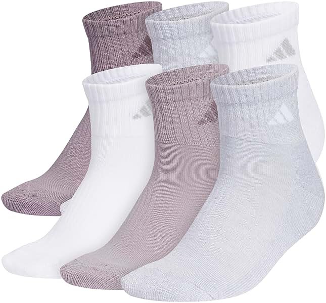 adidas Athletic Cushioned 6-Pack Quarter - Product Image