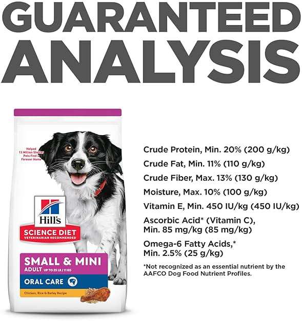 Hill's Science Diet Adult 1-6 Oral Care Small & Mini Dry Dog Food, Chicken & Barley, 4 lb. Bag - Image 11