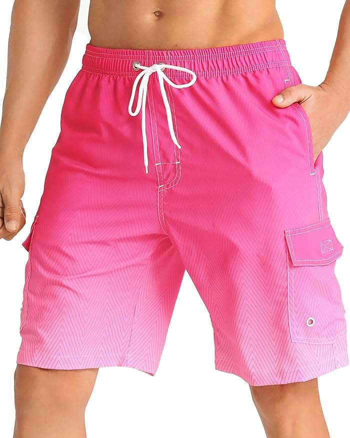 APTRO Men's Swim Trunks 9" Quick Dry Bathing Suit Big & Tall Beach Swimsuits - Image 3