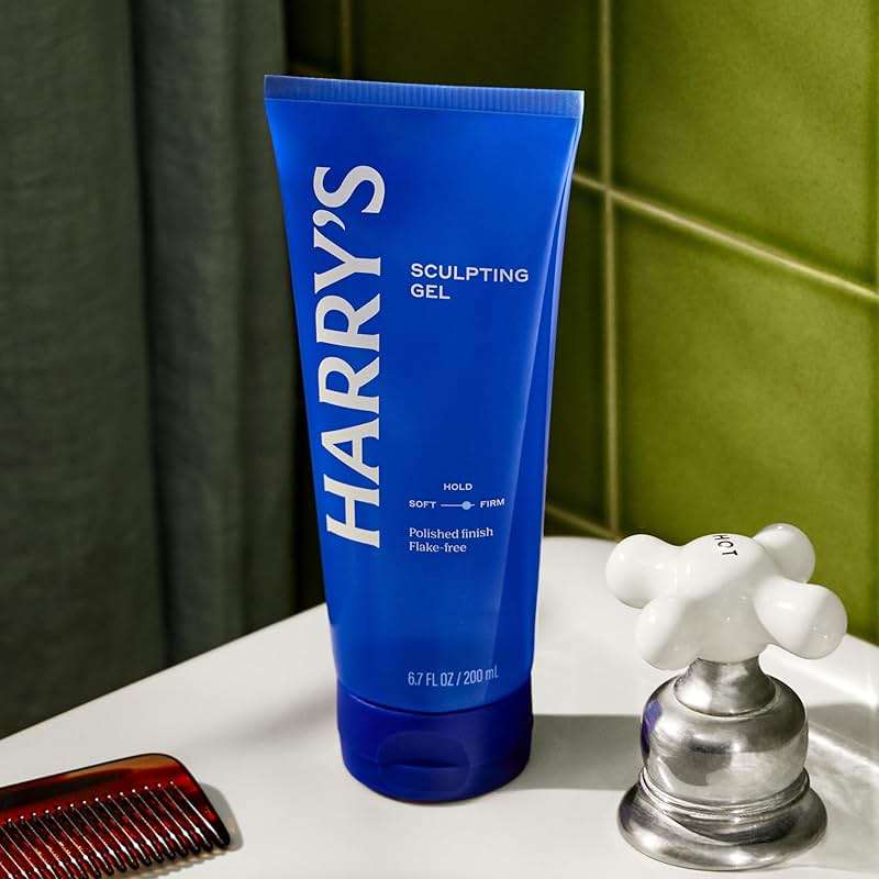 Harry's Hair Gel for Men, Hair Gel with Firm Hold & Polished Finish, 6.7 Fl Oz, 3 Pack - Image 3