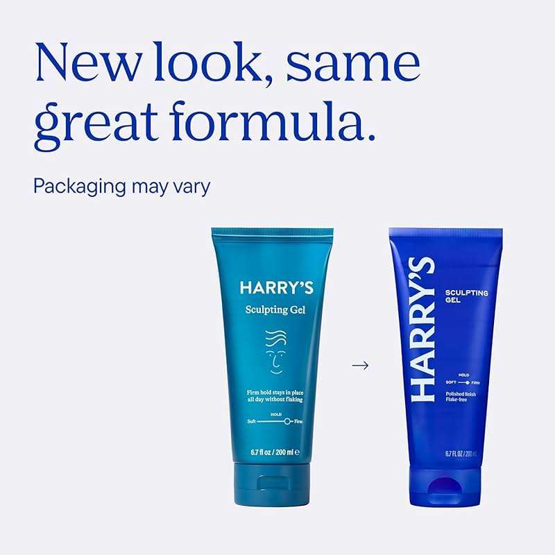 Harry's Hair Gel for Men, Hair Gel with Firm Hold & Polished Finish, 6.7 Fl Oz, 3 Pack - Image 6