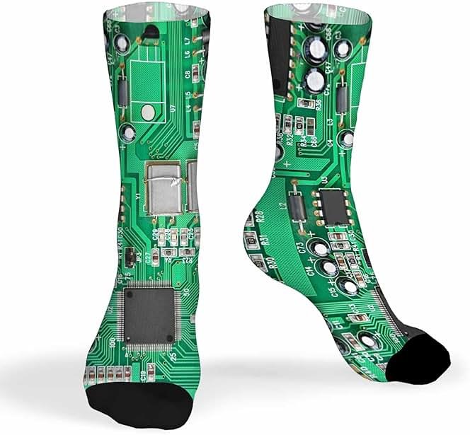 Pehede Socks for Men Women Cool Cute Crazy Funny Sport Colorful Novelty Socks - Product Image