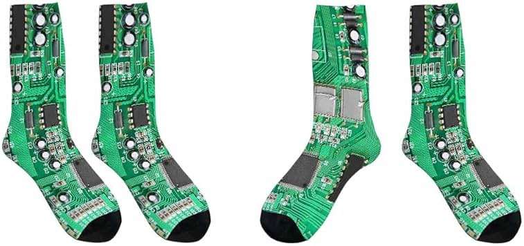 Pehede Socks for Men Women Cool Cute Crazy Funny Sport Colorful Novelty Socks - Image 6