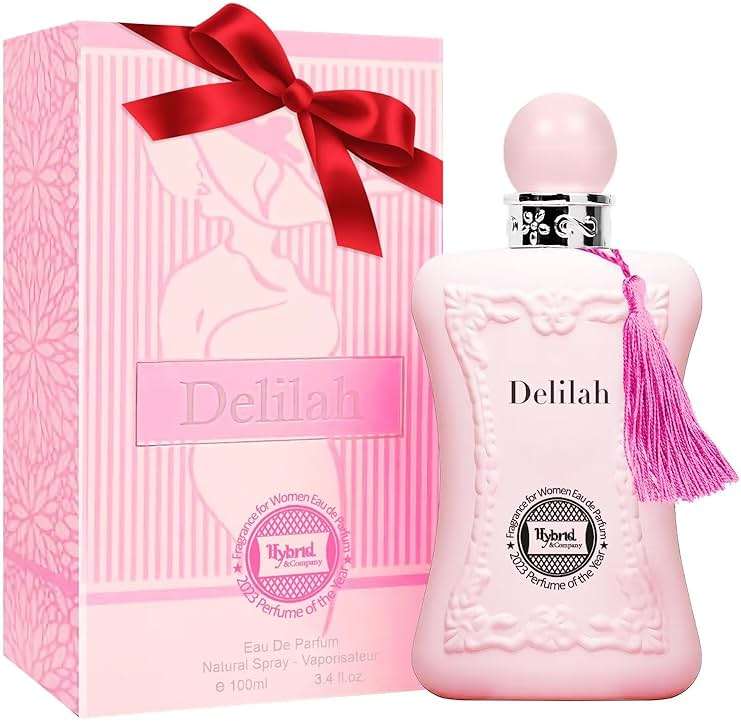 Hybrid & Company Delilah Compelling Captivating Fragrance For Women Floral Scent Womens Perfume, 3.4 Fl Oz - Image 1