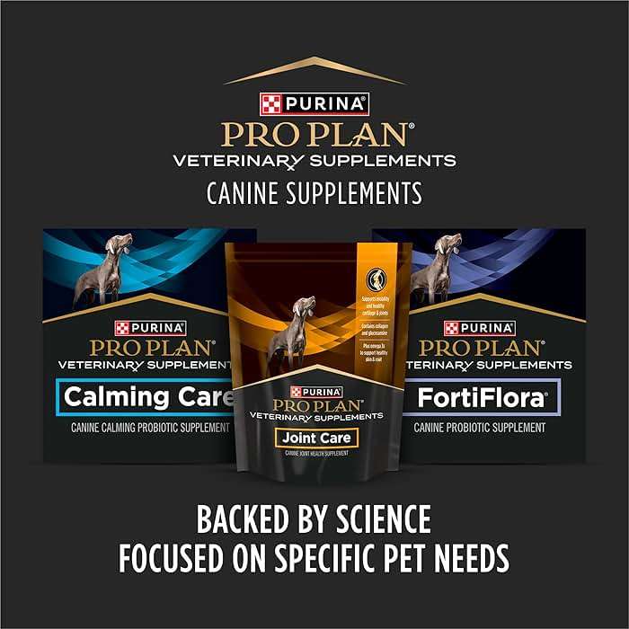 Pro Plan Veterinary Diets Joint Care Small Breed Dog Joint Supplement with Glucosamine Chondroitin Collagen and Hyaluronic Acid for Mobility Support, 30 Count - Image 7